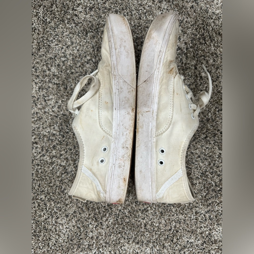 Vans surfing comfy cush size 12 white